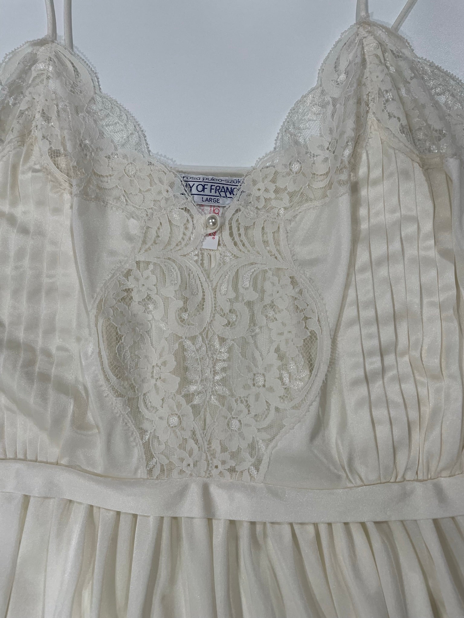 Vintage 1970s Lily of France Peignoir Nightgown and Robe Set