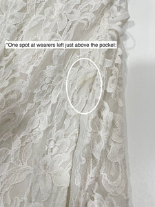 VINTAGE Christian Dior Lace Wrap Dress