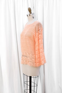 VINTAGE CROCHETED BLOUSE