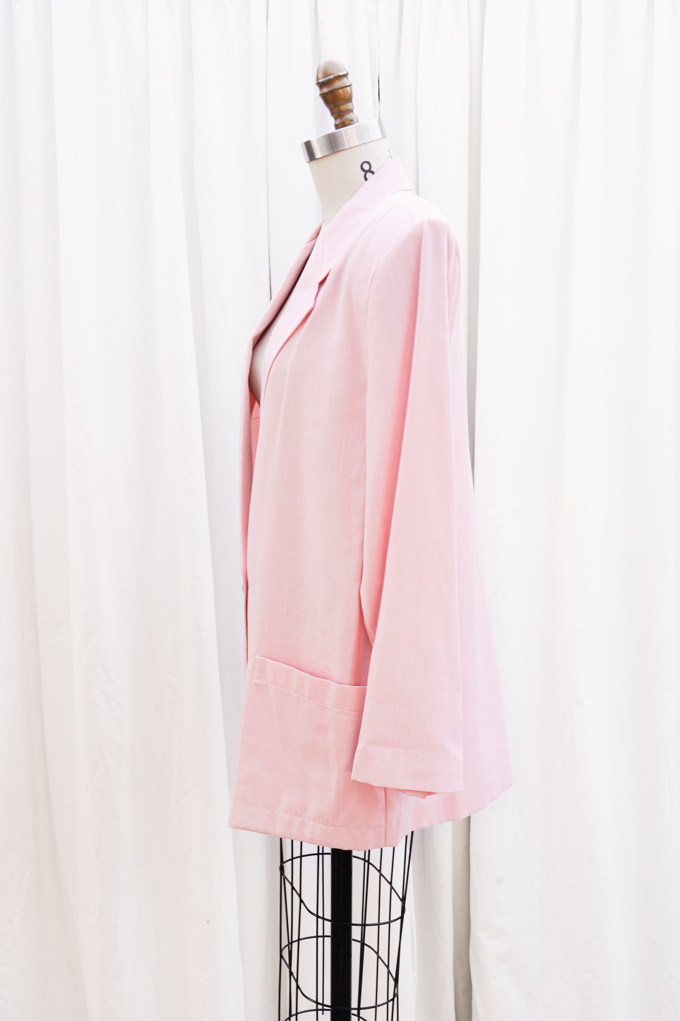 VINTAGE 1980's PINK BLAZER