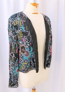 VINTAGE 1980's BOLERO JACKET